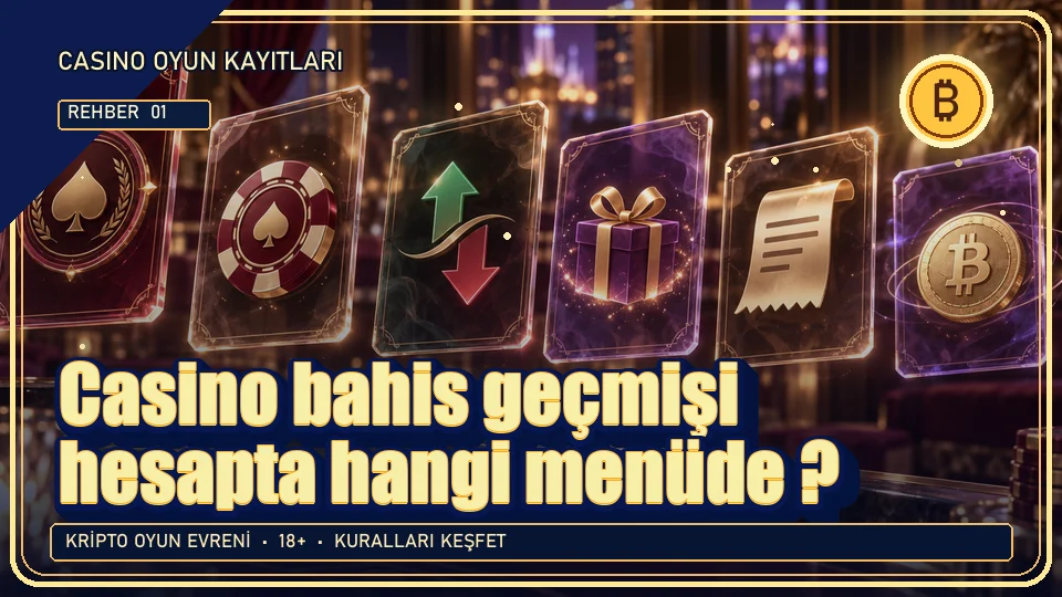 Casino bahis geçmişi hesapta hangi menüde? için kripto temalı oyun kapağı
