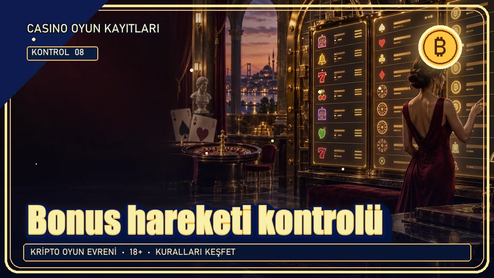 Bonus hareketi için kripto temalı kontrol görseli