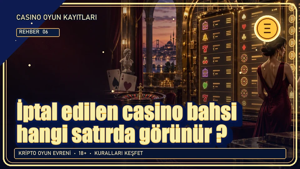 İptal edilen casino bahsi hangi satırda görünür? için kripto temalı oyun kapağı